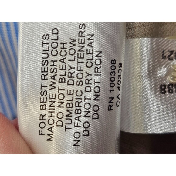 GC Men's 40 Peter Millar Wrightsville Performance Short 9" Shorts Tan Khaki EUC - Picture 8 of 8